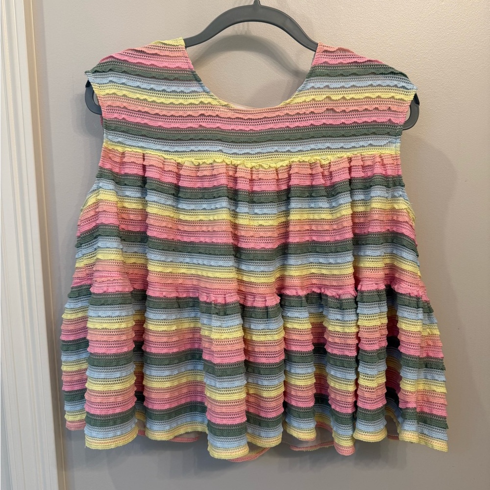 Corey Lynn Calter Multicolor Knit Top
